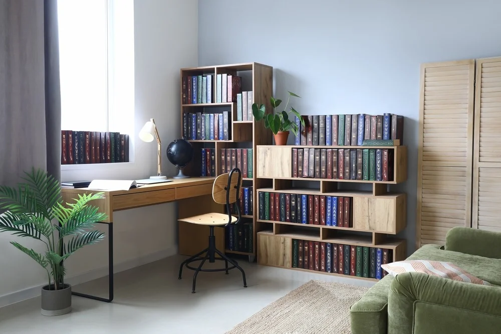Modern Study Room Interiors Delhi