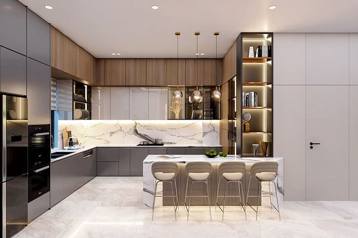 Modular Kitchen Interiors in Delhi | Modular Kitchen manufacturer in Delhi